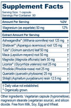 Load image into Gallery viewer, Ayush Herbs, AdrenOm 90 Capsules