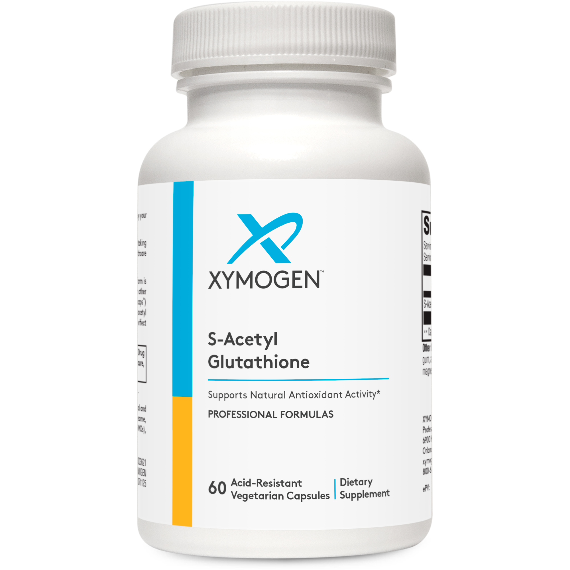 XYMOGENยฎ, S-Acetyl Glutathione 60 Capsules