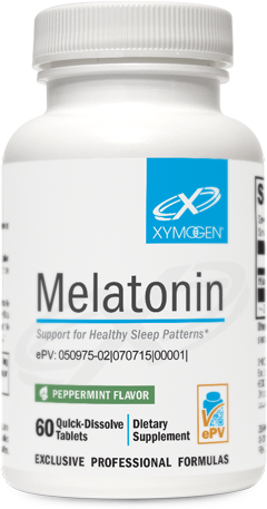 XYMOGEN®, Melatonin Peppermint 60 Tablets