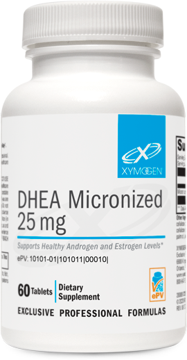 XYMOGEN®, DHEA Micronized 25mg 60 Tablets