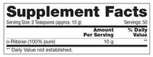 Load image into Gallery viewer, NFH, D-Ribose SAP 50 Servings
