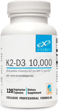 XYMOGEN®, K2-D3 10,000 120 Capsules