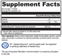 Load image into Gallery viewer, XYMOGEN®, CoQmax™ Ubiquinol 200 mg 30 Softgels