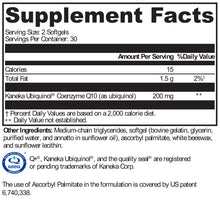 Load image into Gallery viewer, XYMOGEN®, CoQmax™ Ubiquinol 60 Softgels