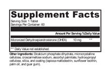 Load image into Gallery viewer, XYMOGEN®, DHEA Micronized 10mg 60 Tablets