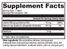 Load image into Gallery viewer, XYMOGEN®, Melatonin CR 180 Tablets