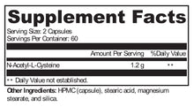 Load image into Gallery viewer, XYMOGEN®, NAC 120 Capsules