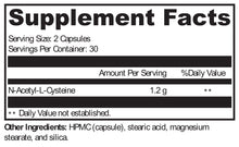 Load image into Gallery viewer, XYMOGEN®, NAC 60 Capsules