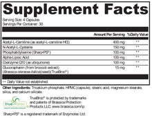 Load image into Gallery viewer, XYMOGEN®, NeuroActives™ BrainSustain™ 120 Capsules