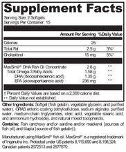 Load image into Gallery viewer, XYMOGEN®, Omega MonoPure® DHA EC 30 Softgels