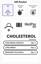 Load image into Gallery viewer, Natural Medicine for Health:  Cholesterol Packs
