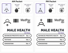 Load image into Gallery viewer, Natural Medicine for Health:  Male Health Packs
