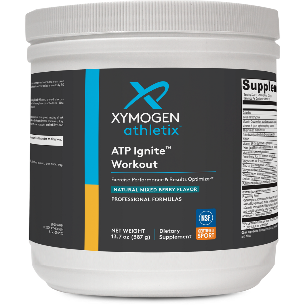 XYMOGEN®, ATP Ignite™ Workout Mixed Berry 30 Servings