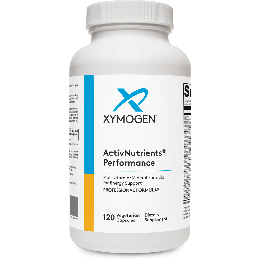 XYMOGEN®, ActivNutrients® Performance 120 Capsules