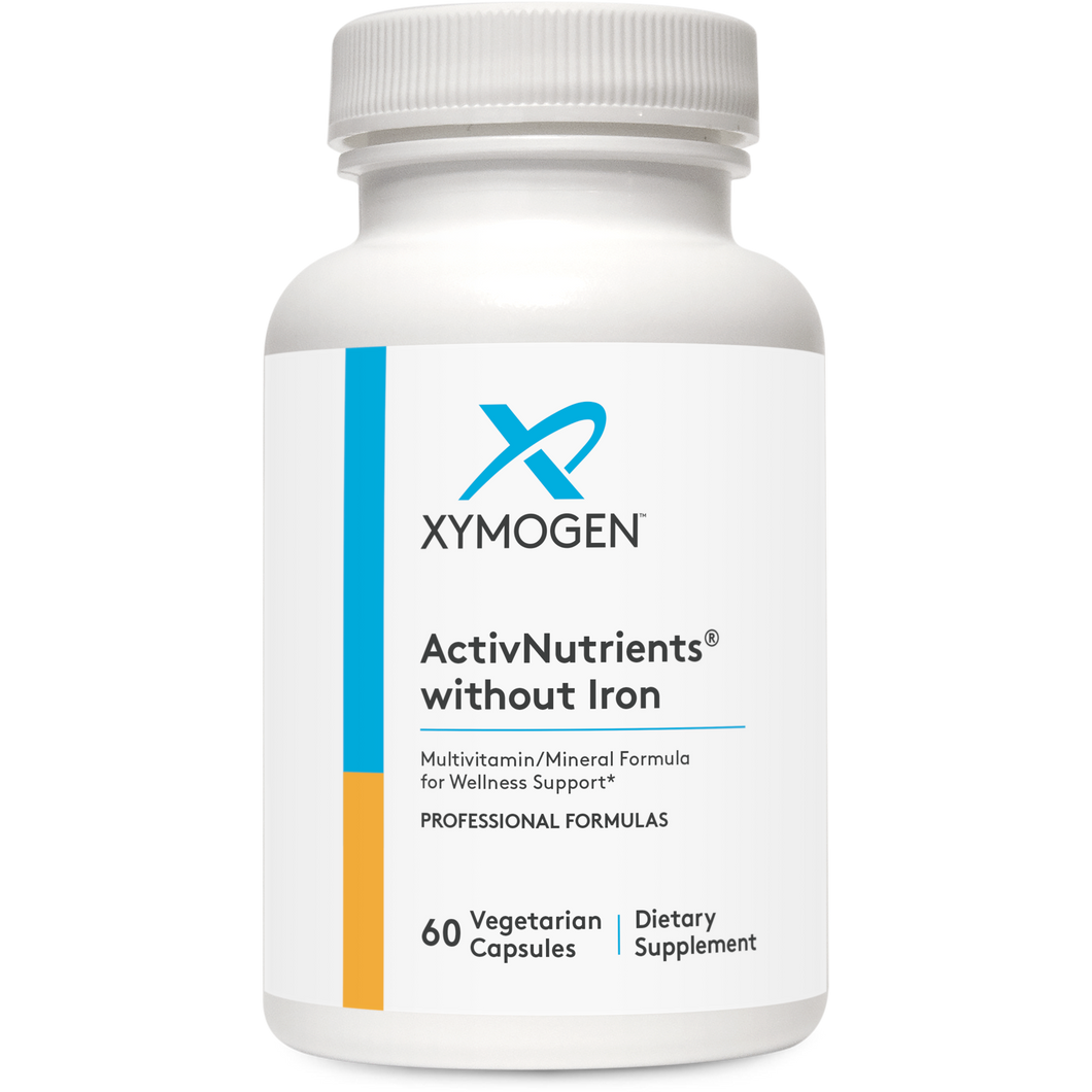XYMOGEN®, ActivNutrients® without Iron 60 Capsules