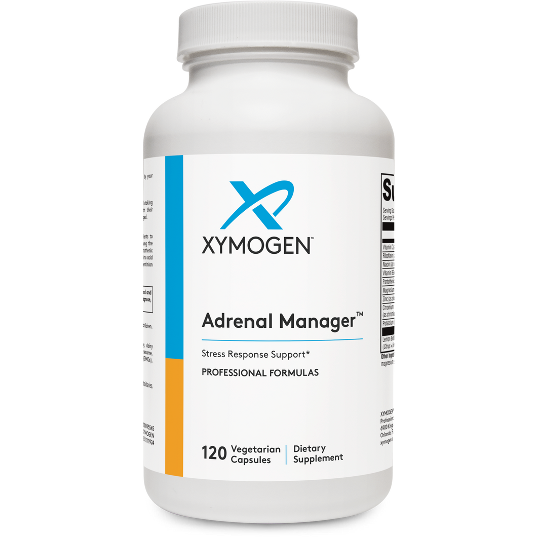 XYMOGEN®, Adrenal Manager™ 120 Capsules