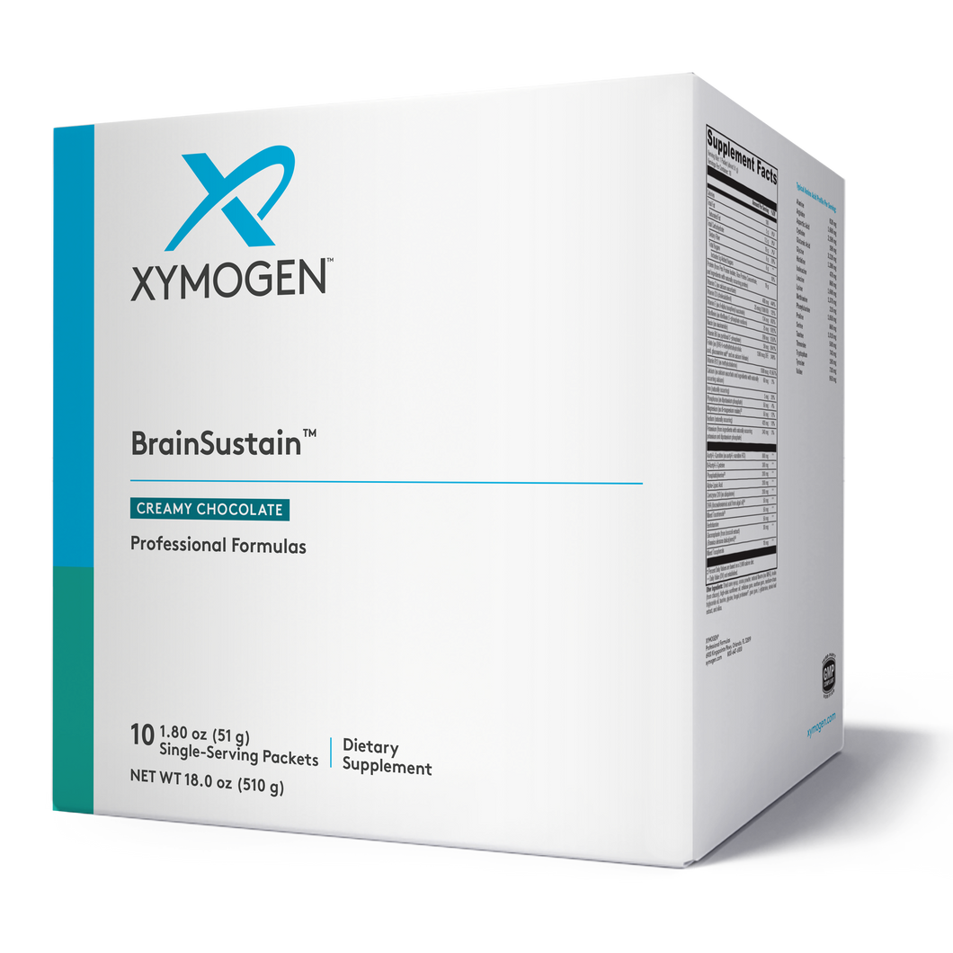 XYMOGEN®, BrainSustain™ Creamy Chocolate 10 Servings