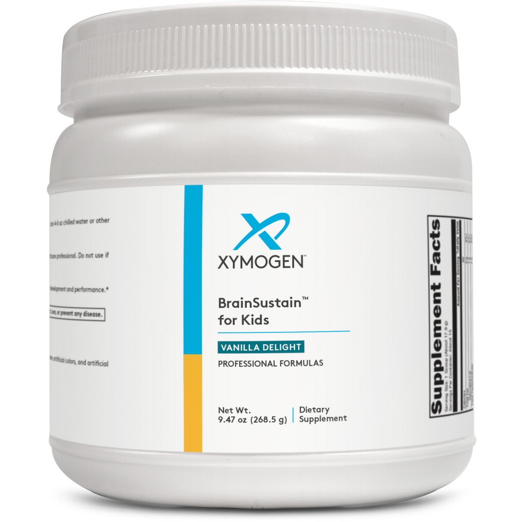 XYMOGEN®, BrainSustain™ for Kids Vanilla Delight 15 Servings