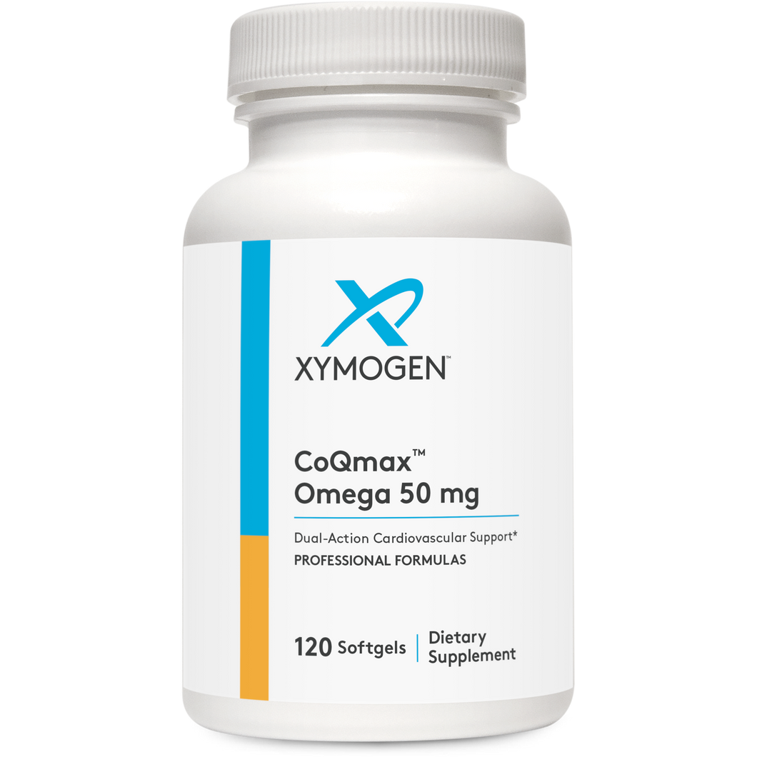 XYMOGEN®, CoQmax™ Omega 50 mg 120 Softgels