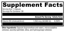 Load image into Gallery viewer, XYMOGEN®, D3 50,000 30 Capsules
