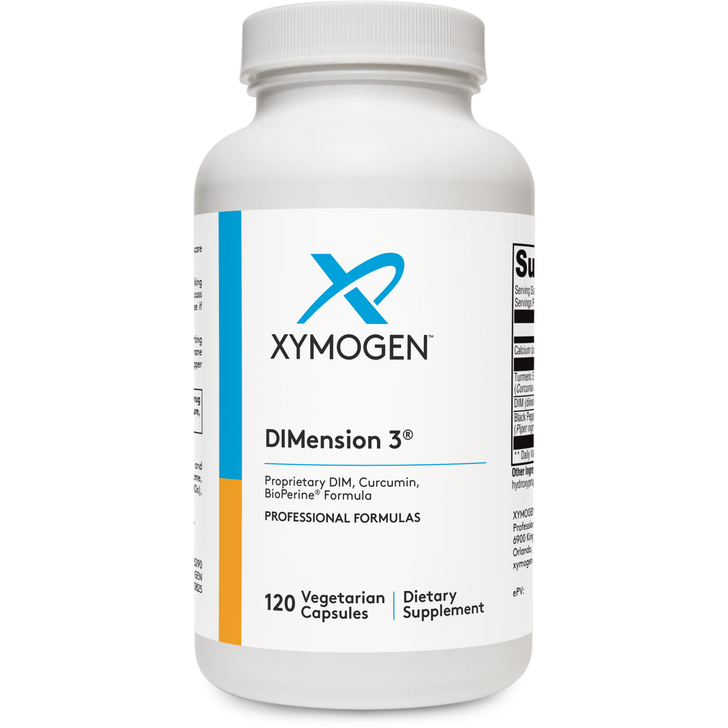XYMOGEN®, DIMension 3® 120 Capsules