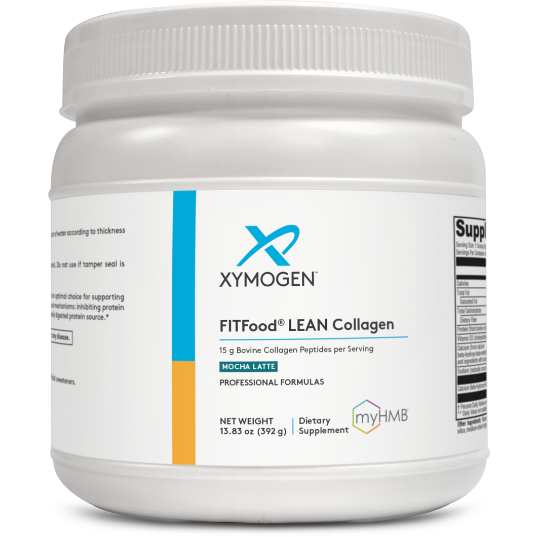 XYMOGEN®, FIT Food® Lean Collagen Mocha Latte 14 Servings