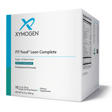 Load image into Gallery viewer, XYMOGEN®, FIT Food® Lean Complete Dutch Chocolate Sugar- &amp; Stevia-Free 10 Servings
