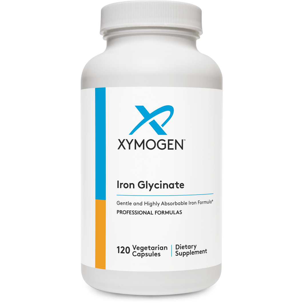XYMOGEN®, Iron Glycinate 120 Capsules