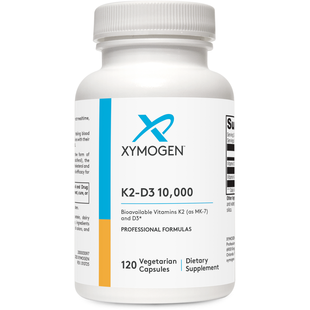XYMOGEN®, K2-D3 10,000 120 Capsules