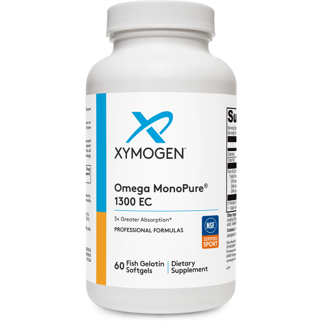 XYMOGEN®, Omega MonoPure® 1300 EC 60 Softgels