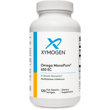 Load image into Gallery viewer, XYMOGEN®, Omega MonoPure® 650 EC 120 Softgels
