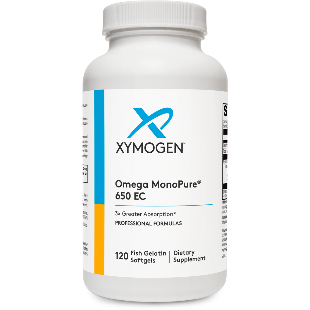 XYMOGEN®, Omega MonoPure® 650 EC 120 Softgels