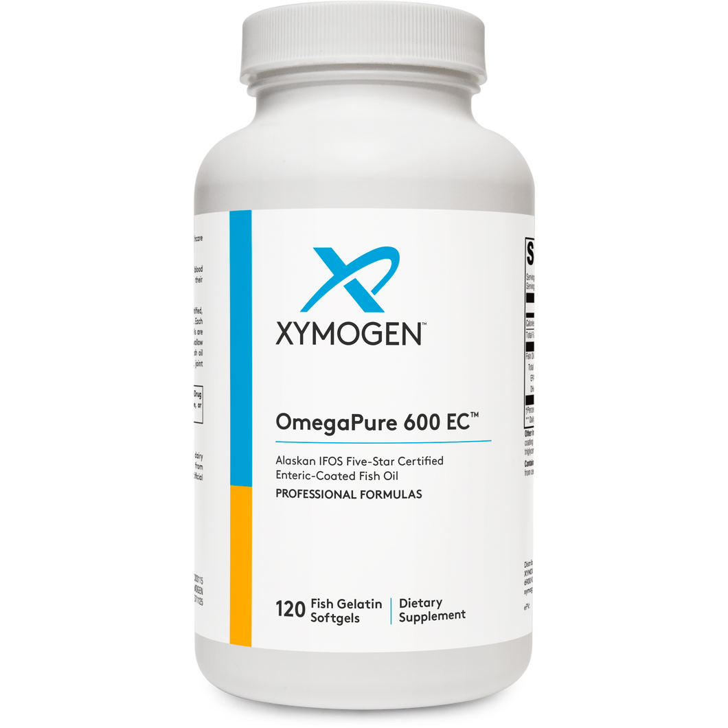 XYMOGEN®, OmegaPure 600 EC™ 120 Softgels