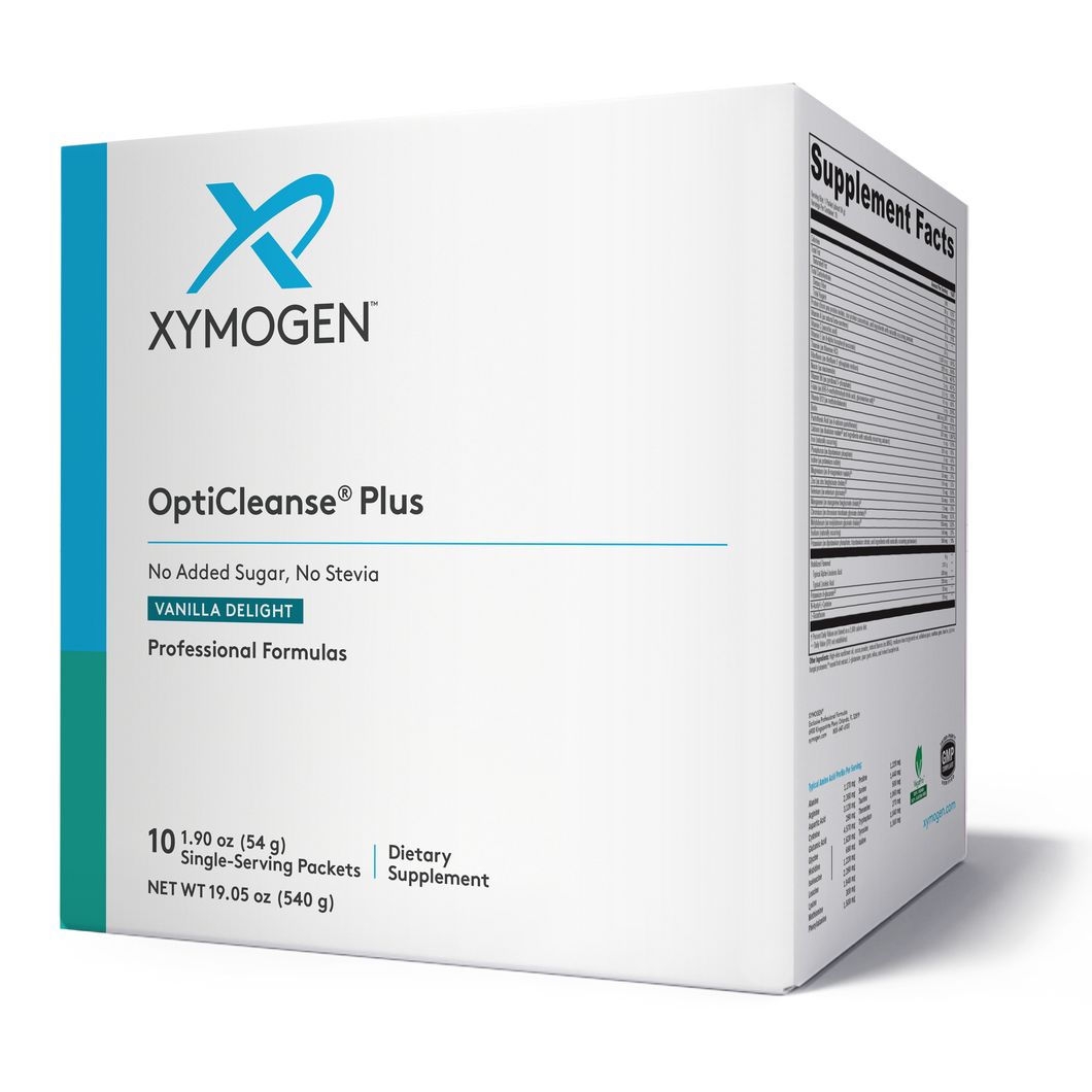 XYMOGEN®, OptiCleanse® Plus Vanilla Delight 10 Servings