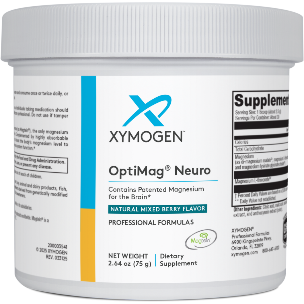 XYMOGEN®, OptiMag® Neuro Mixed Berry 30 Servings