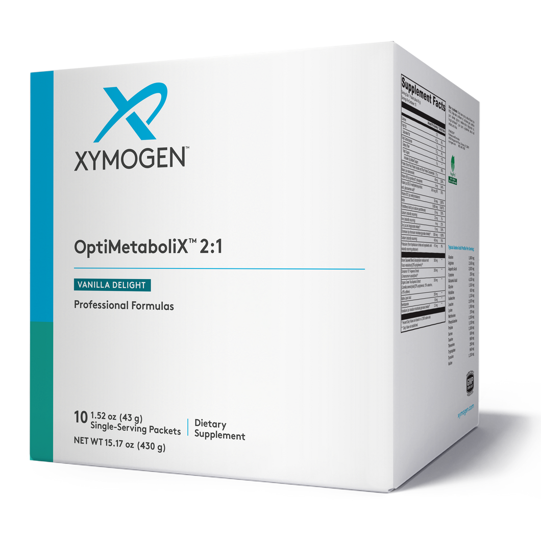 XYMOGEN®, OptiMetaboliX™ 2:1 Vanilla Delight 10 Servings