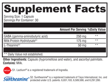 Load image into Gallery viewer, Serentium™ 30 Capsules Supplement Facts
