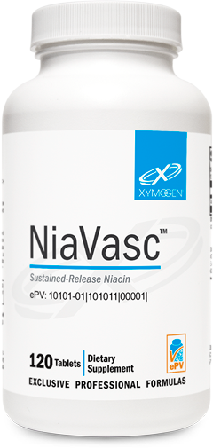 XYMOGEN®, NiaVasc™ 120 Tablets