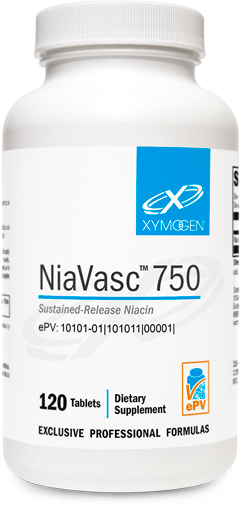 XYMOGEN®, NiaVasc™ 750 120 Tablets