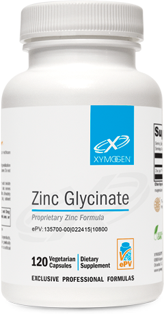 XYMOGEN®, Zinc Glycinate 120 Capsules