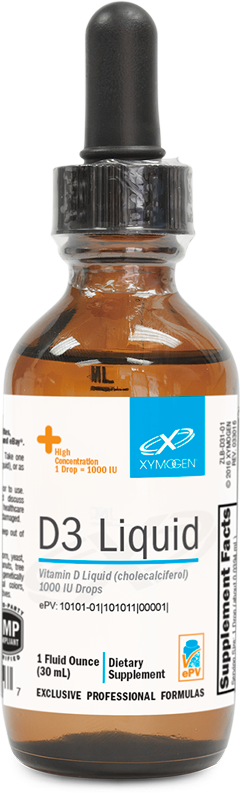 XYMOGEN®, D3 Liquid 1 oz.