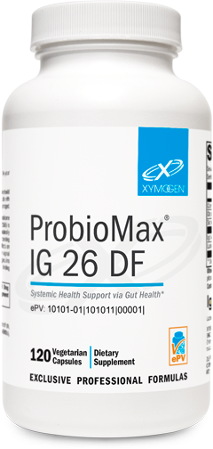 XYMOGEN®, ProbioMax® IG 26 DF 120 Capsules