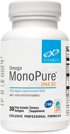 XYMOGEN®, Omega MonoPure® DHA EC 30 Softgels