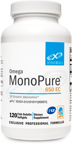 XYMOGEN®, Omega MonoPure® 650 EC 120 Softgels