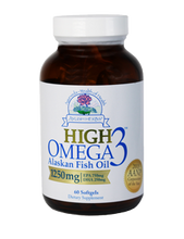 Load image into Gallery viewer, Ayush Herbs, High Omega-3 Fish Oil 60 Softgels
