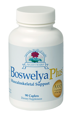 Ayush Herbs, Boswelya Plus 90 Caplets