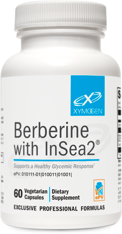 XYMOGEN®, Berberine with InSea2® 60 Capsules