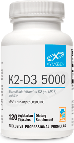 XYMOGEN®, K2-D3 5000 120 Capsules
