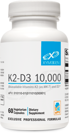 XYMOGEN®, K2-D3 10,000 60 Capsules
