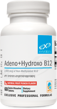 Load image into Gallery viewer, XYMOGEN®, Adeno+Hydroxo B12 Natural Fruit Punch Flavor 60 Tablets
